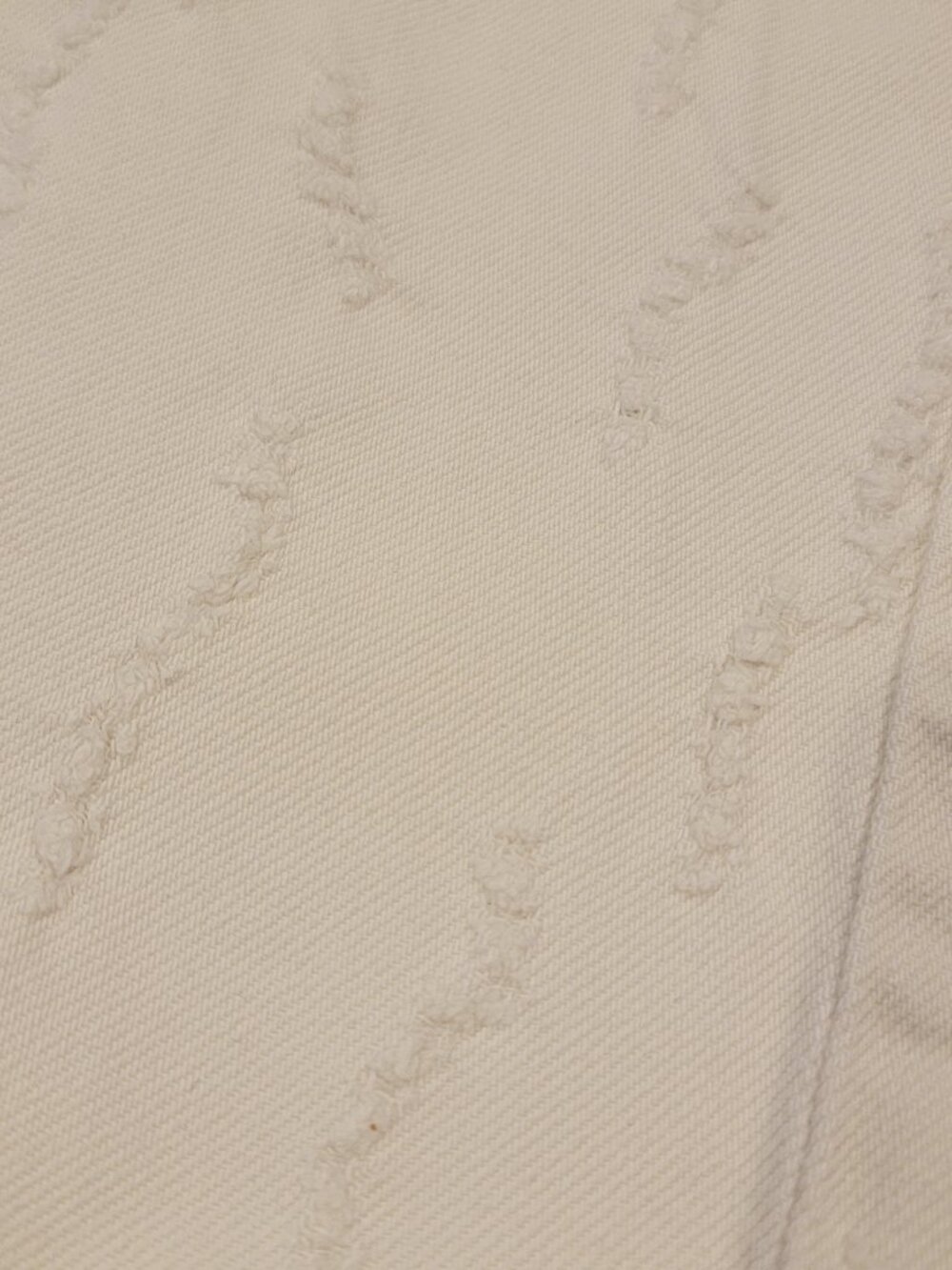 Zara White Wide Leg Distressed Jeans - Picture 2 of 12